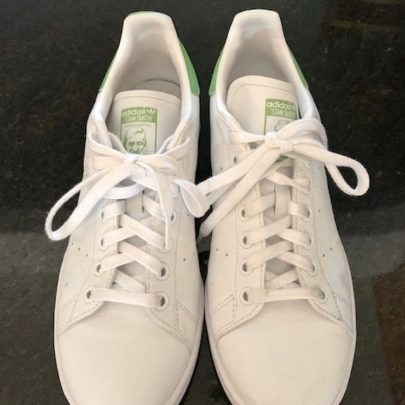Adidas Stan Smith "Kermit" Its Not Easy Being Green Tennis Shoes - Picture 1 of 6